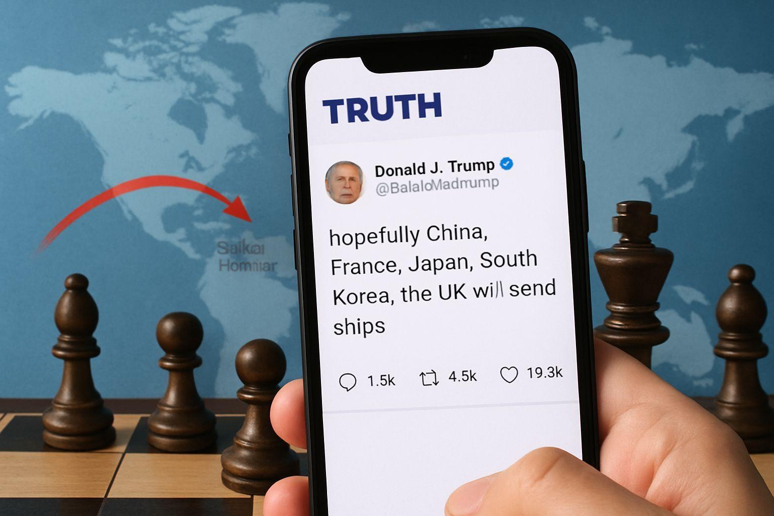 💡 트럼프의 '호르무즈 해협' 군함 요청, 숨은 의미 3가지