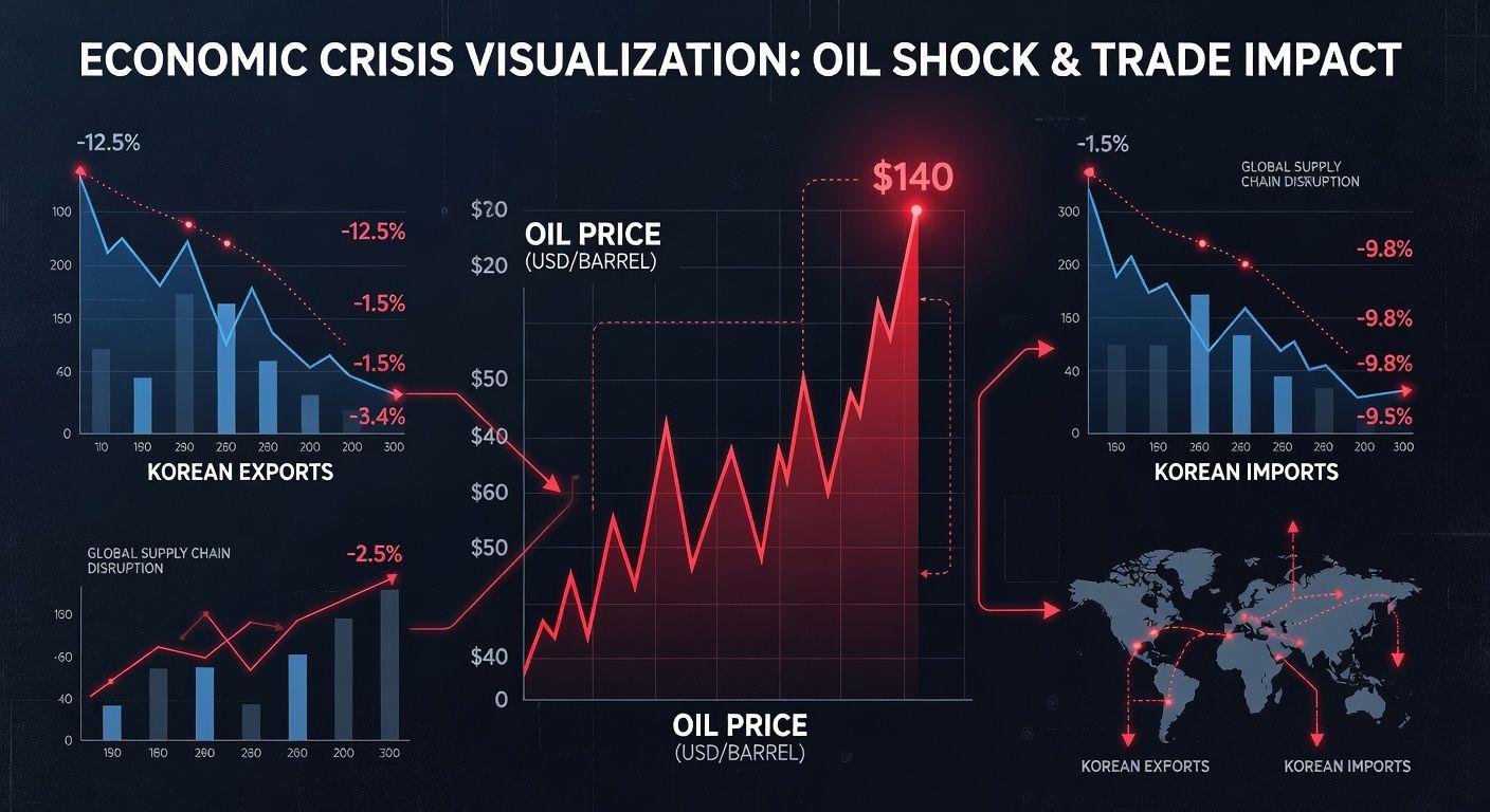📈 유가 폭등이 한국 경제에 미치는 파장