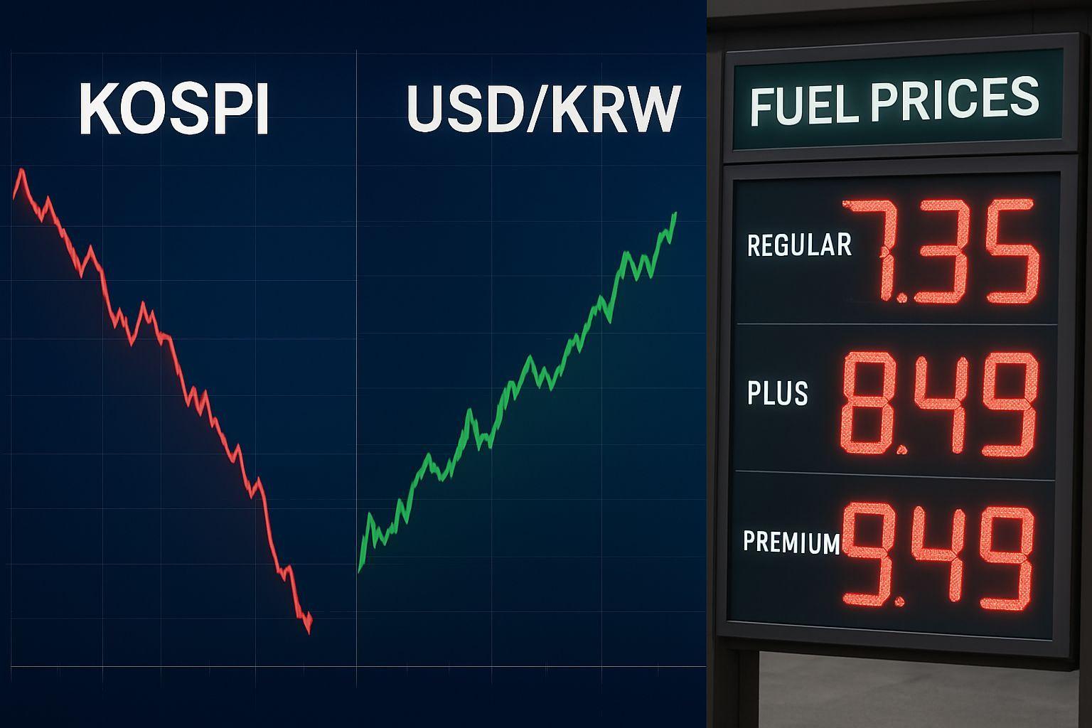 📈 호르무즈 해협 봉쇄가 가져온 한국 경제의 '삼고 쇼크'
