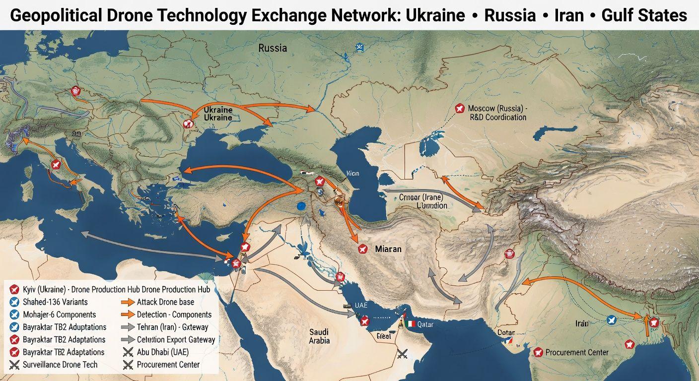 ✅ 이란 전쟁의 확장: 젤렌스키 중동 방문과 이란의 공습