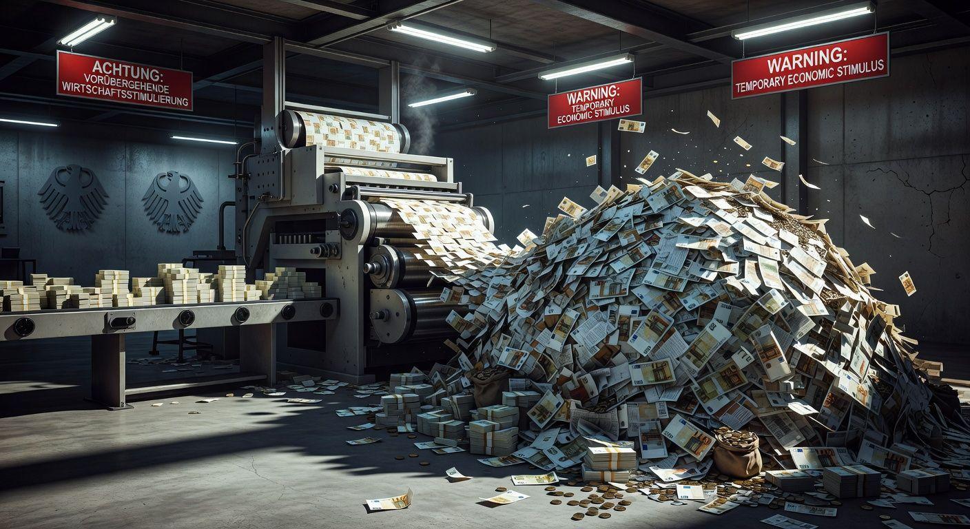 💰 네 번째 이유: 정부의 임시방편 재정 확대 위험