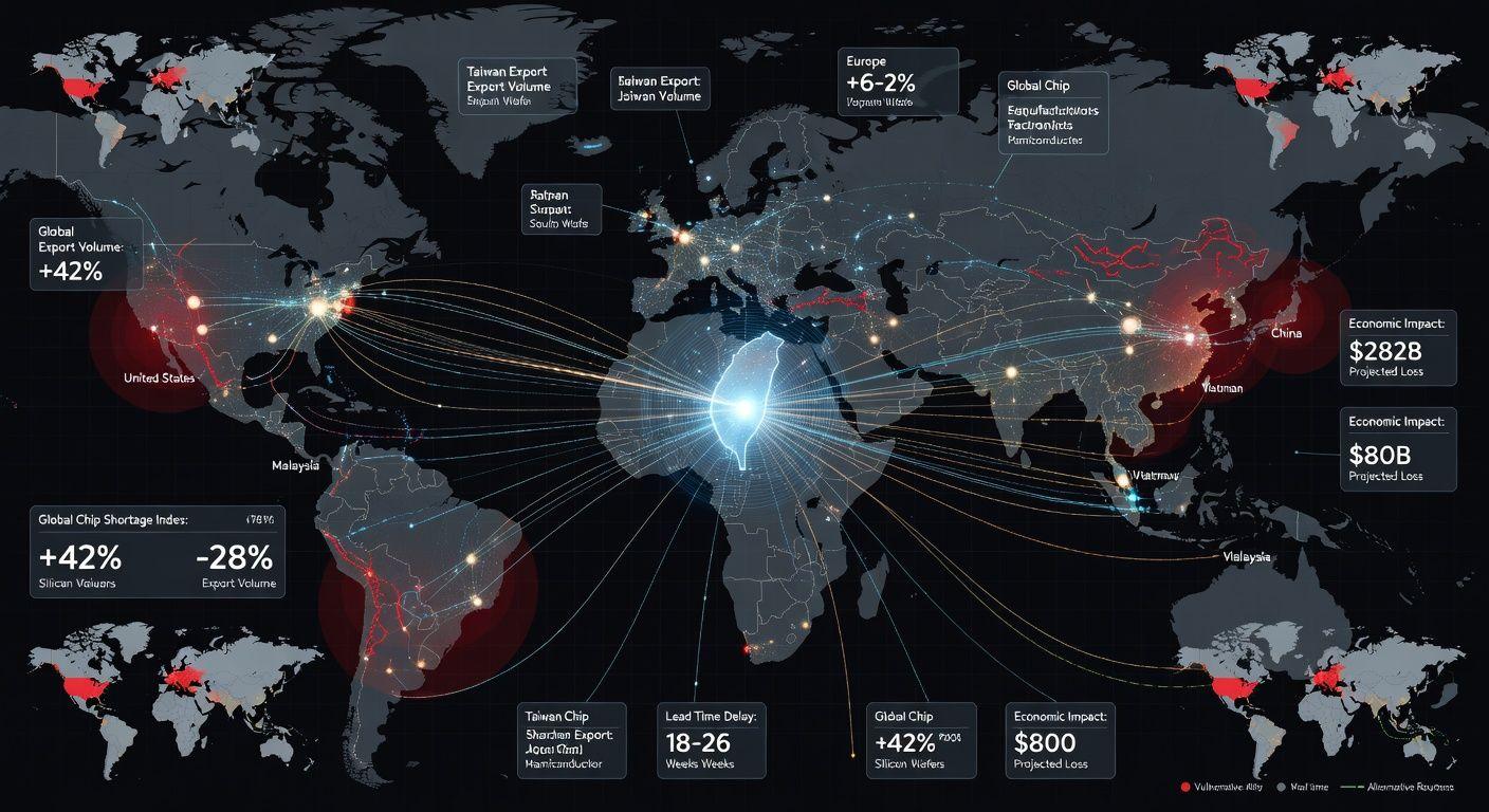 📈 글로벌 공급망 위협과 국제적 파장