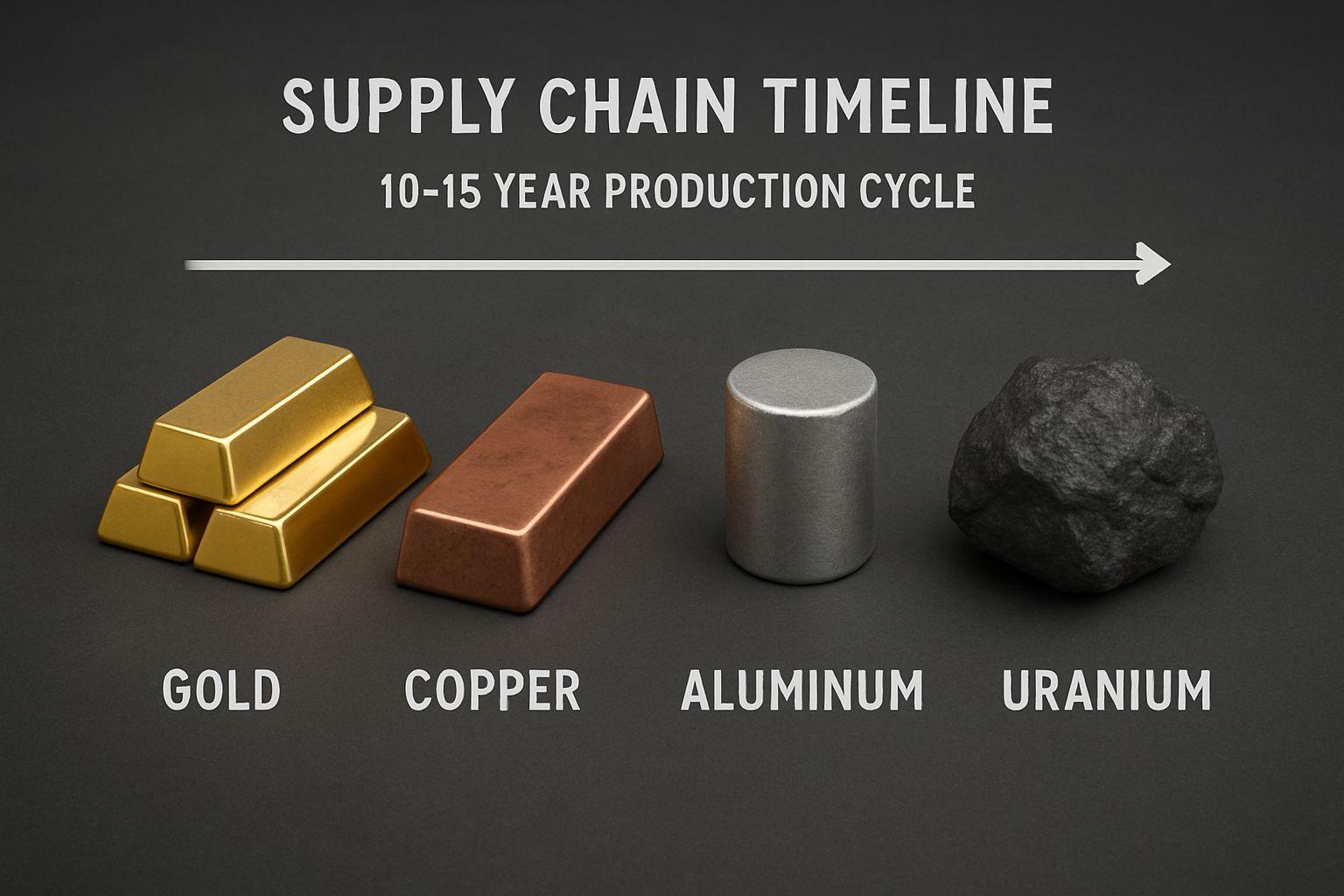 💰 금과 원자재 투자의 공급 역학