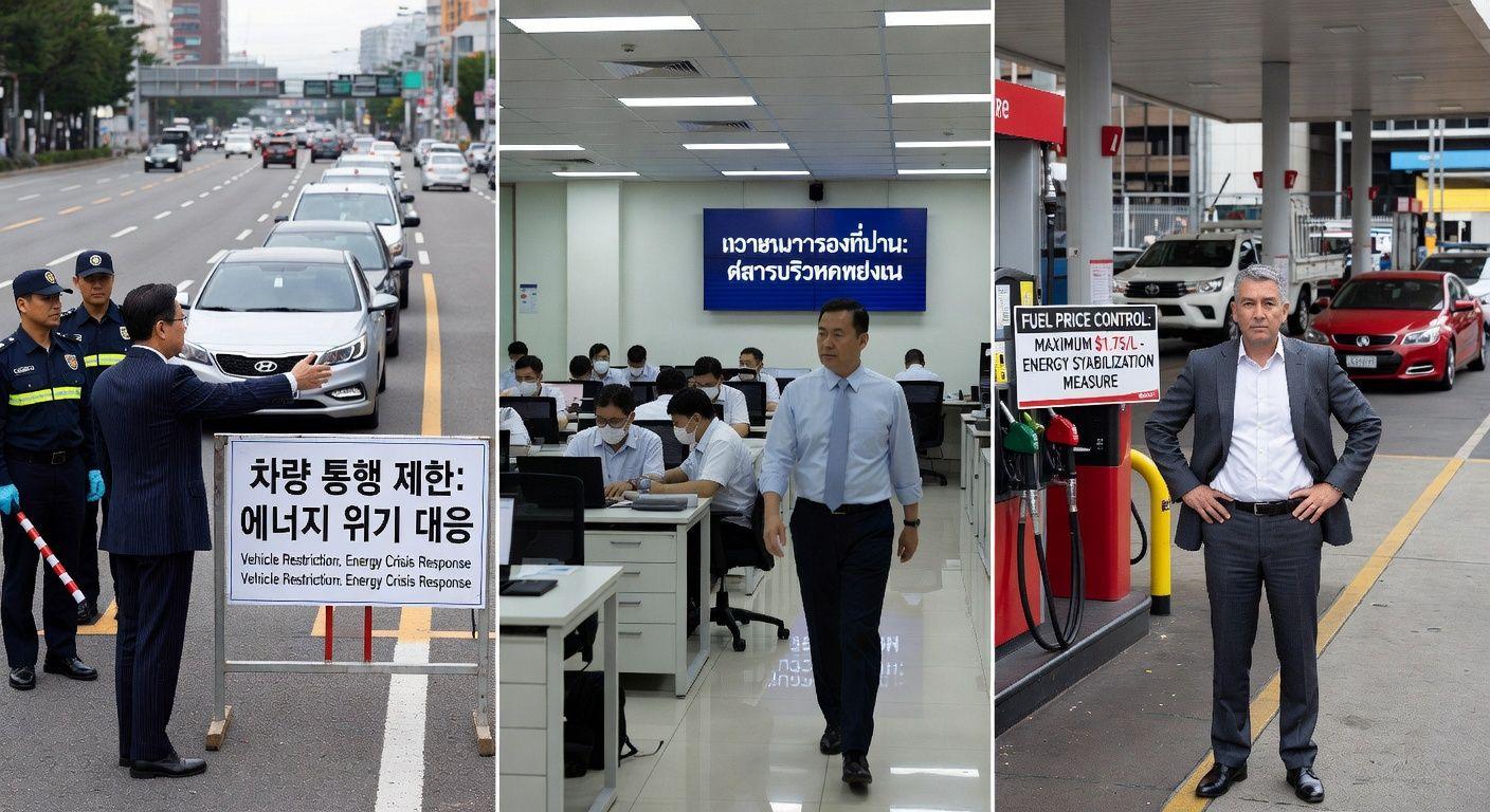 ⚙️ 각국 정부의 대응 조치