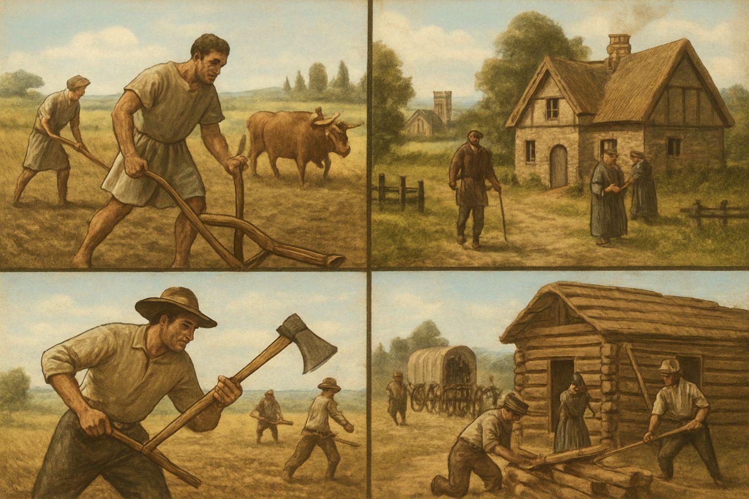 📌 스쿼터의 역사적 뿌리: 고대 로마부터 미국 서부 개척 시대까지