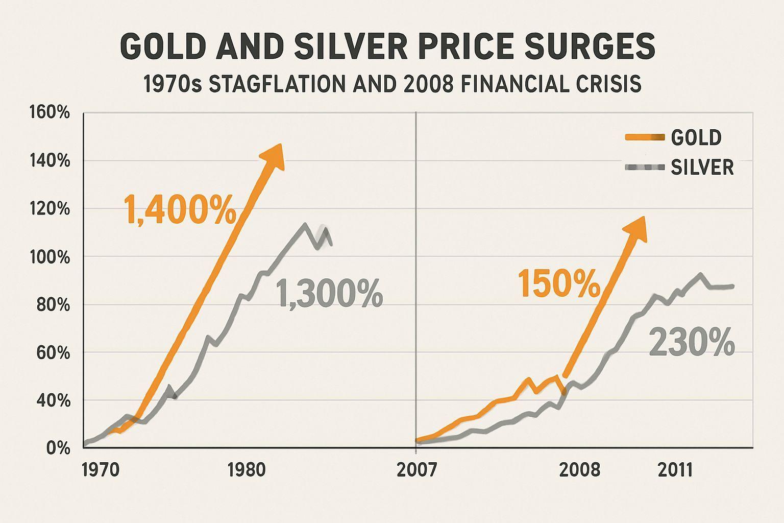 💡 하이브리드 위기와 금은의 역사적 교훈