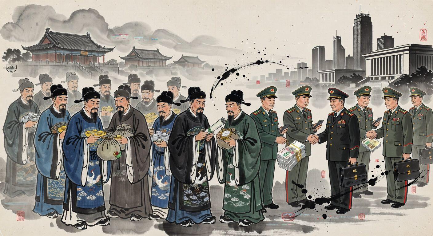 🔍 중국 군대 부패의 구조적 뿌리와 역사적 맥락