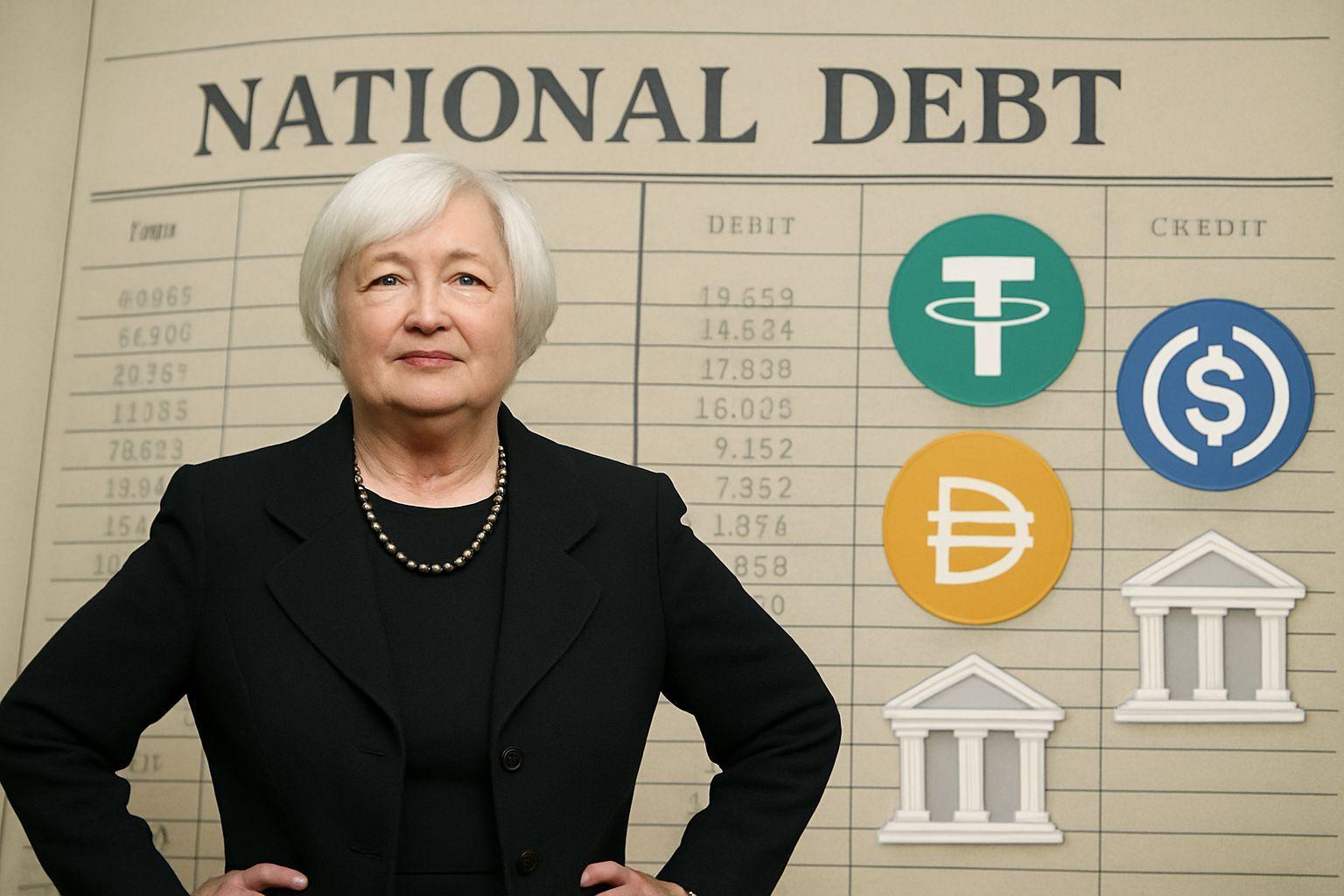 💡 38조 달러 빚 해결사, 옐런 재무장관의 '본체' 전략