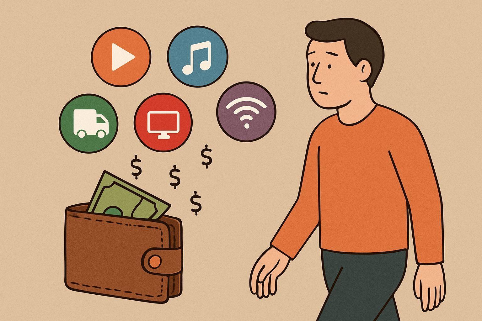 🔍 뇌가 통증을 느끼지 못하는 푼돈의 함정: 구독 서비스 다이어트