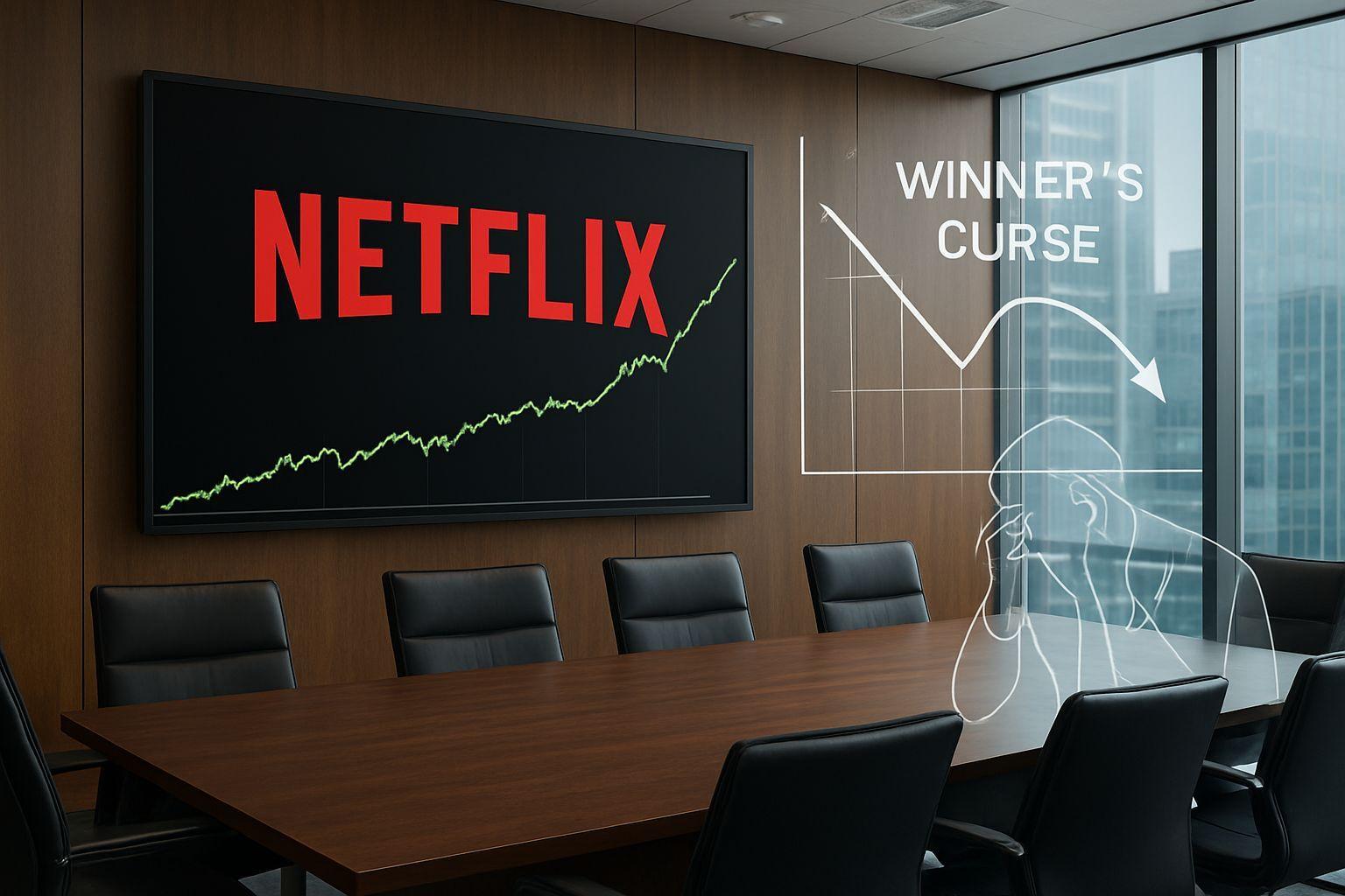 ✨ 2026년 현실 사례: 넷플릭스의 승자의 저주 회피