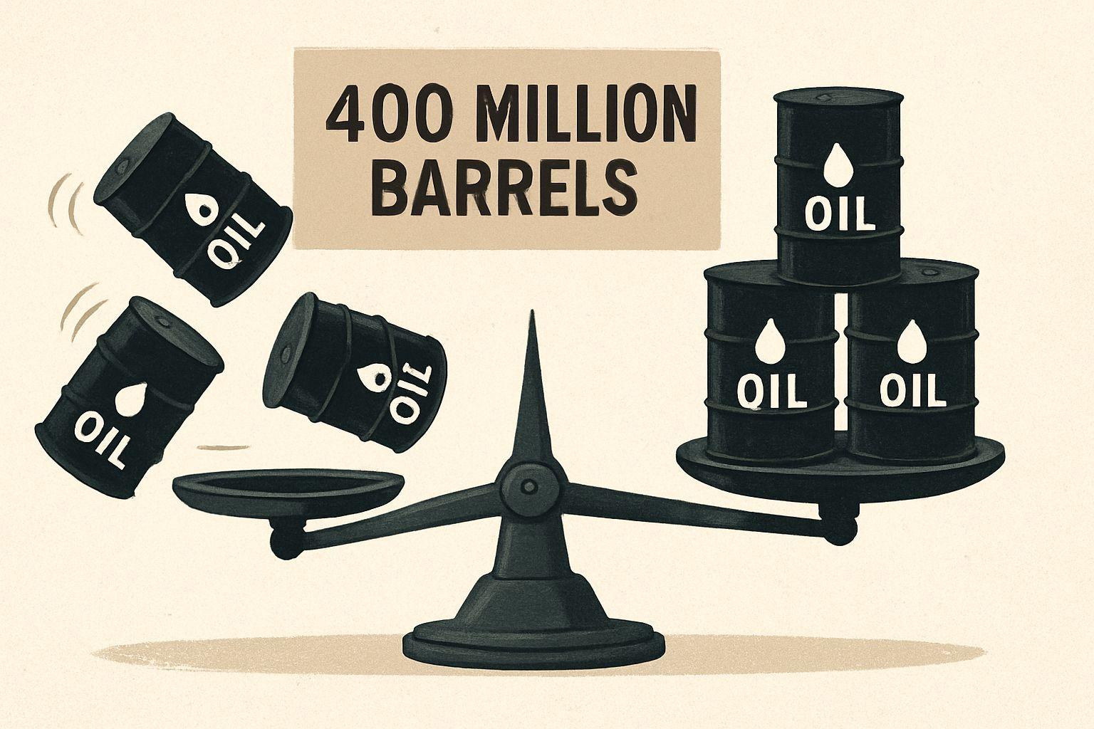 📈 4억 배럴, 대체 얼마나 큰 규모인가?