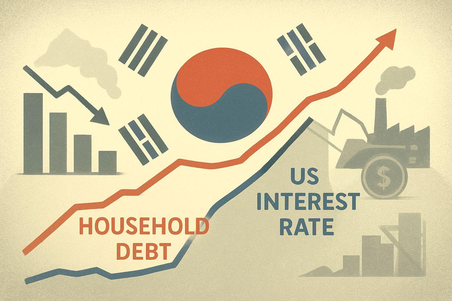 📈 가계 부채와 미국 금리: 한국 경제의 겹겹이 쌓인 과제