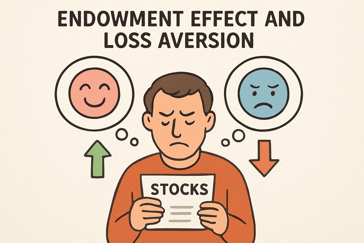 🧠 투자 심리의 함정: 초기 부존 효과와 손실 회피