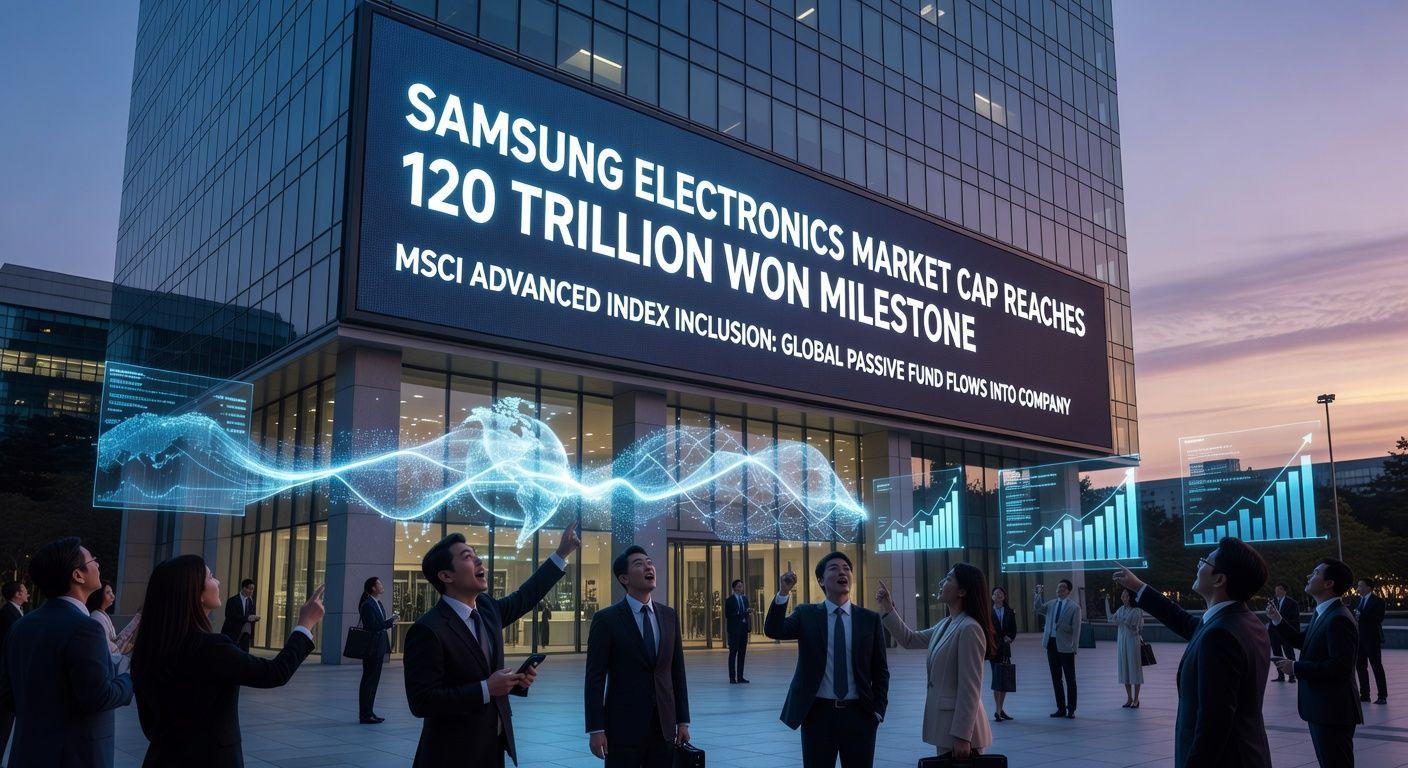 ✨ 시가총액 120조원 시대, MSCI 선진국 지수 편입 가능성