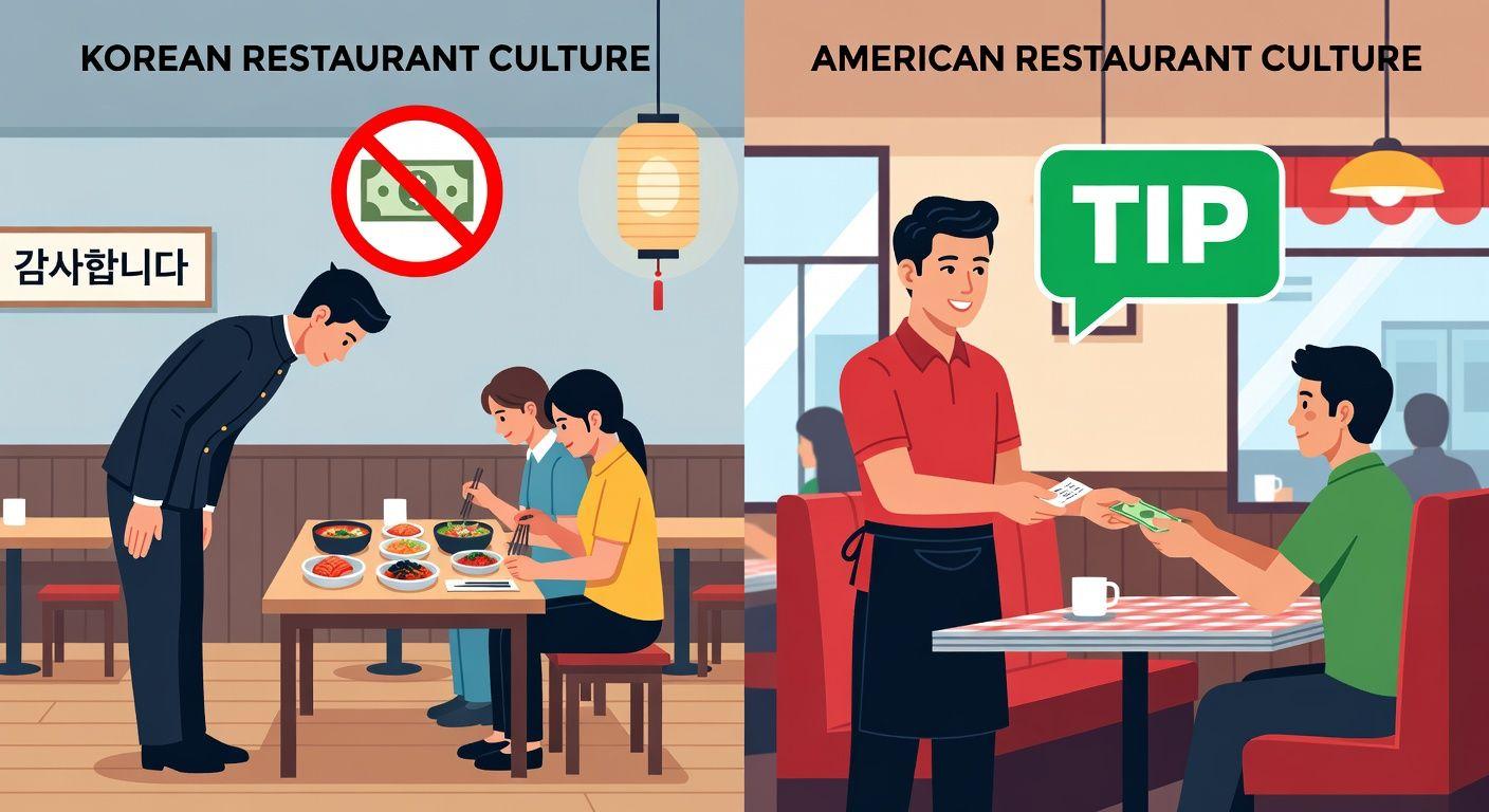 🔍 한국과 미국의 문화적 차이 비교
