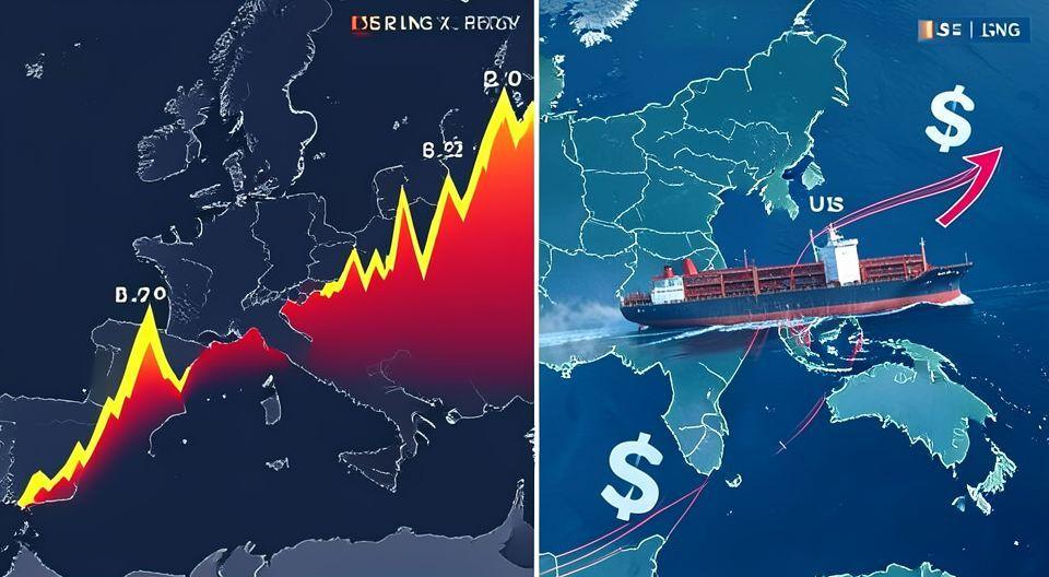 📈 폭등하는 가스 가격과 미국의 승리