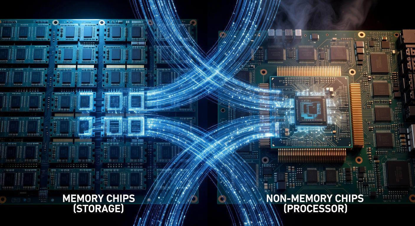 🔍 메모리와 비메모리, 어떻게 다를까?