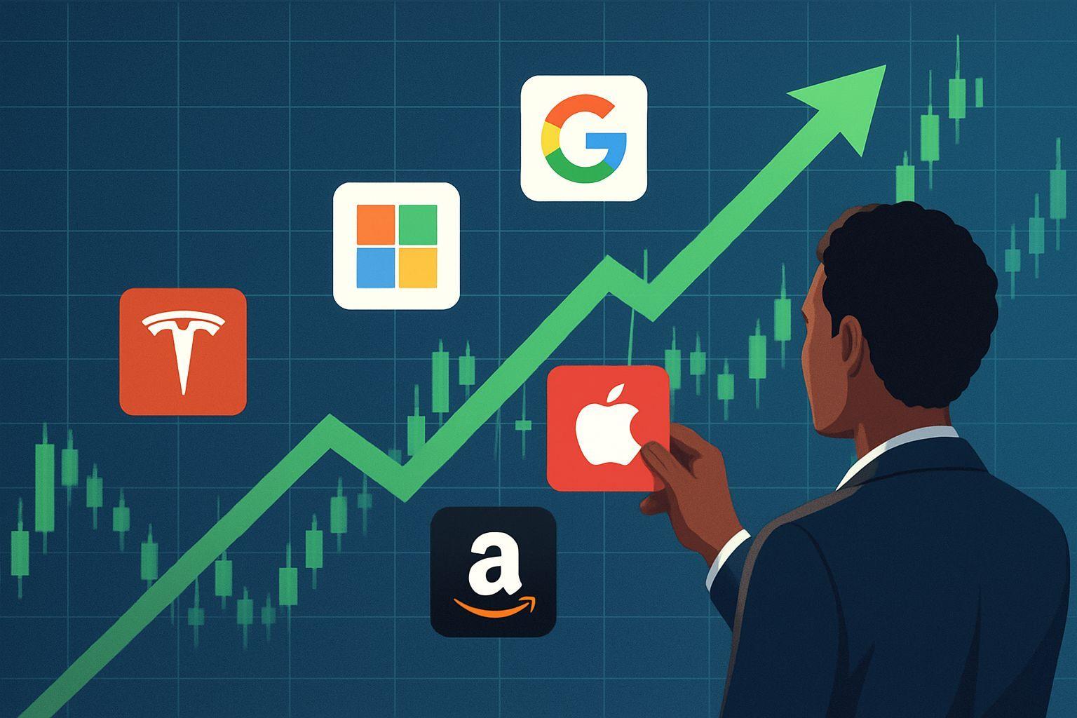 📈 미국 주식 투자, 1억 이상이라면 대형주와 분할 매수가 핵심