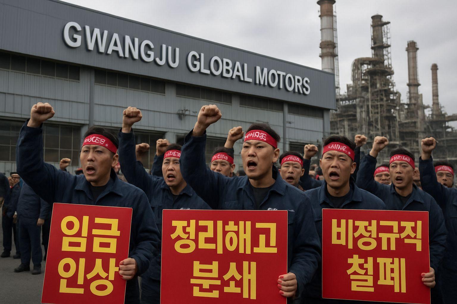 📉 광주형 일자리의 붕괴, GGM 파업의 영향