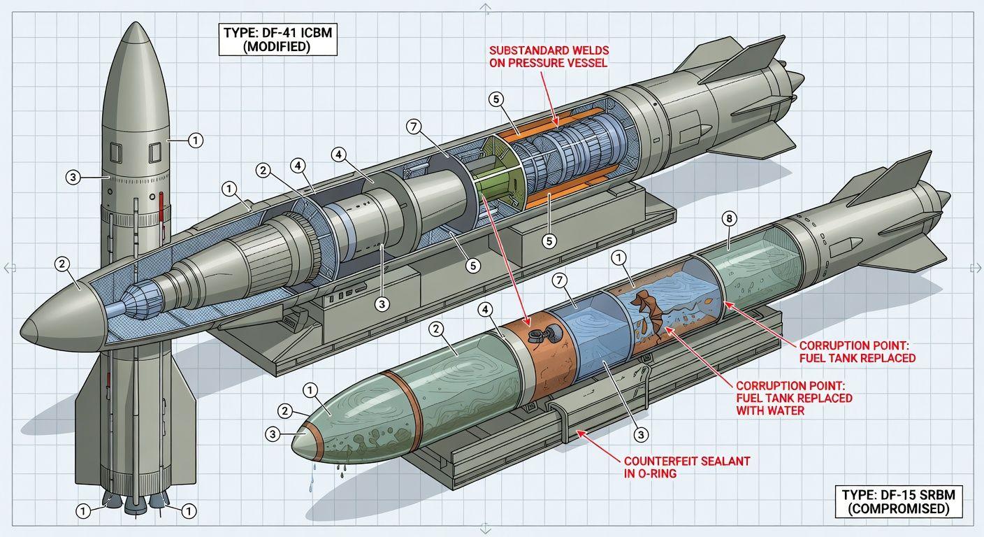 📈 로켓군 부패가 군사 준비태세에 미치는 영향