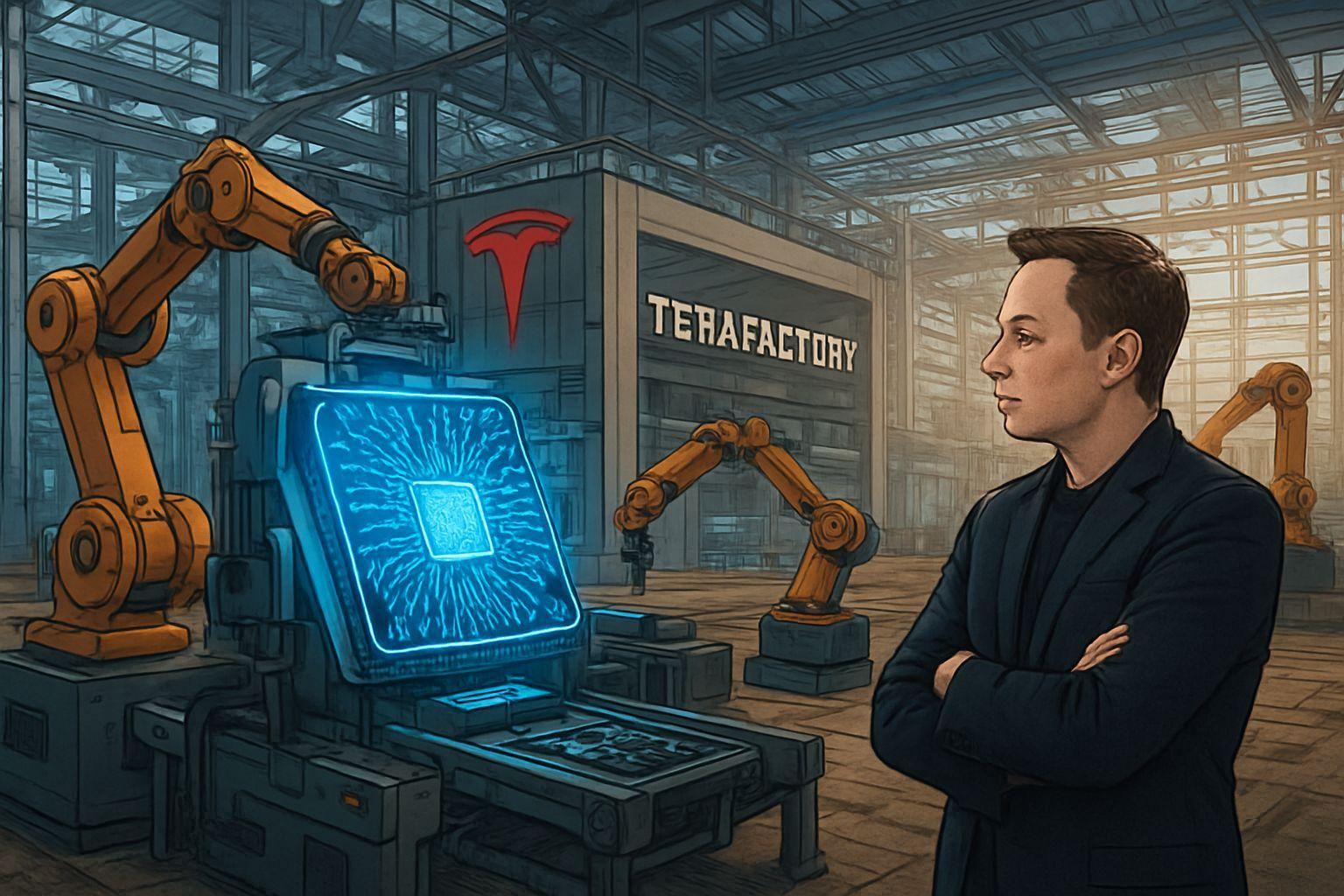 ⚙️ 테슬라 테라펩 공장 가동, AI 시대 반도체 공급망 전쟁 본격화