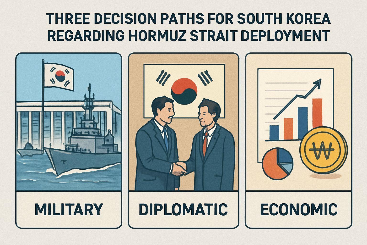 ⚙️ 한국의 호르무즈 해협 파병, 3가지 선택지와 시장 영향