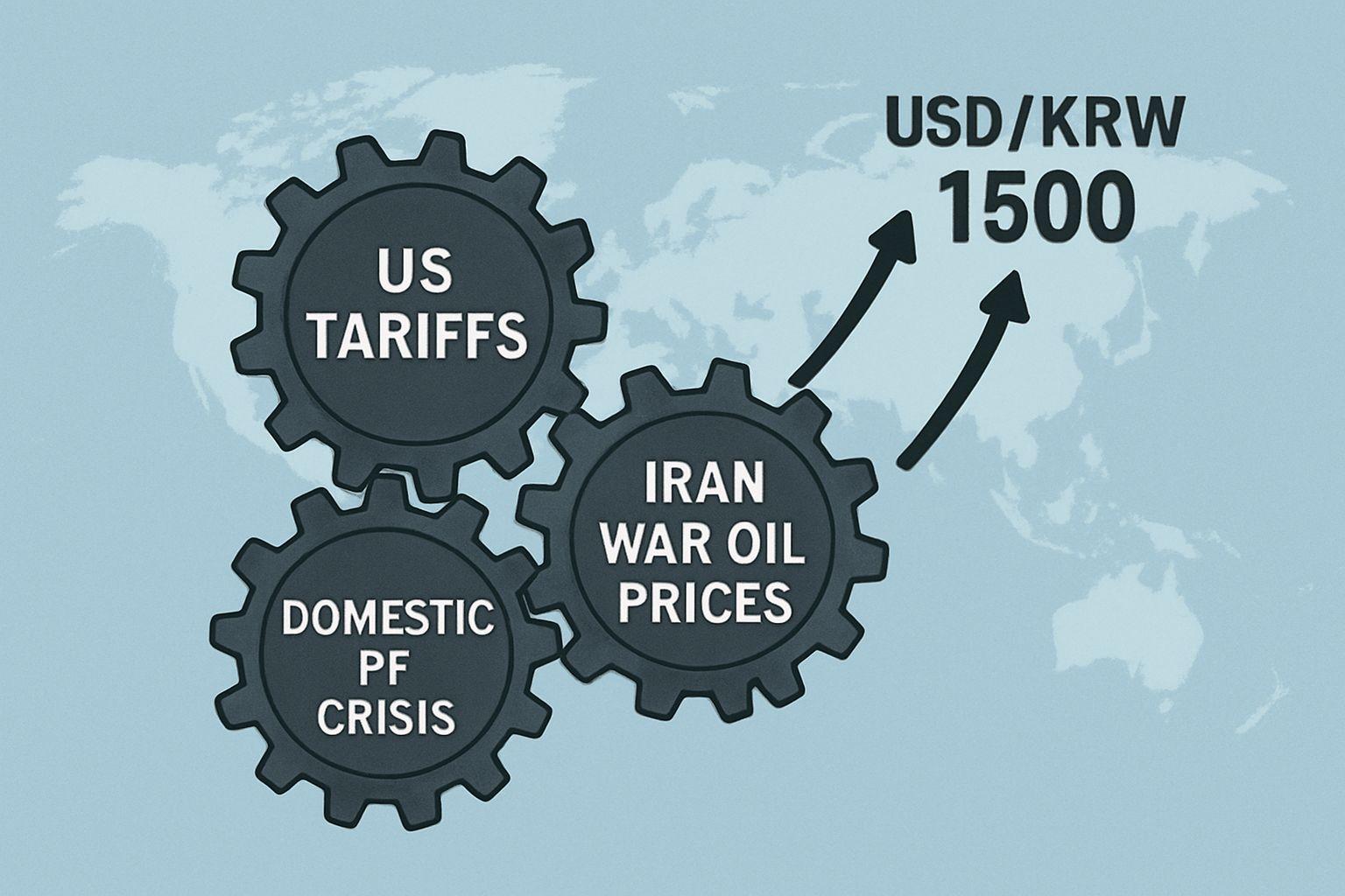 🔍 환율 1500원 폭등의 3가지 핵심 원인