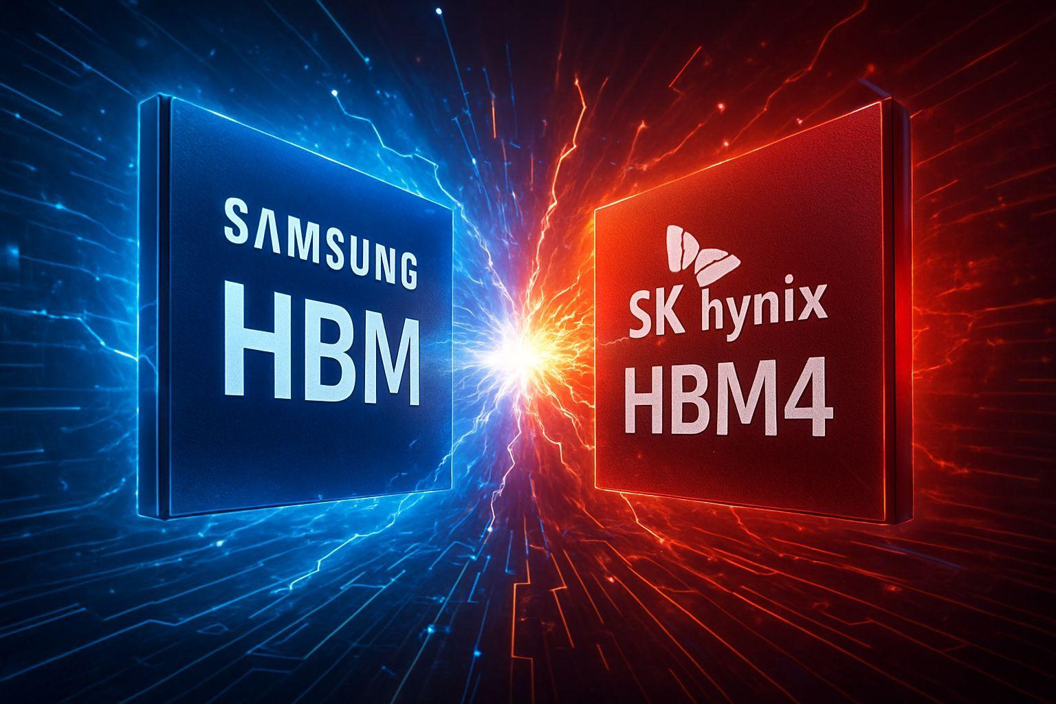 ⚙️ 차세대 HBM4, 삼성과 SK하이닉스의 치열한 경쟁