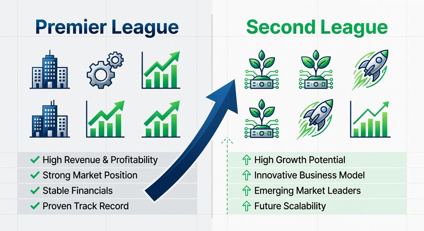 💡 코스닥 1부·2부 리그 분할이란 무엇인가요?