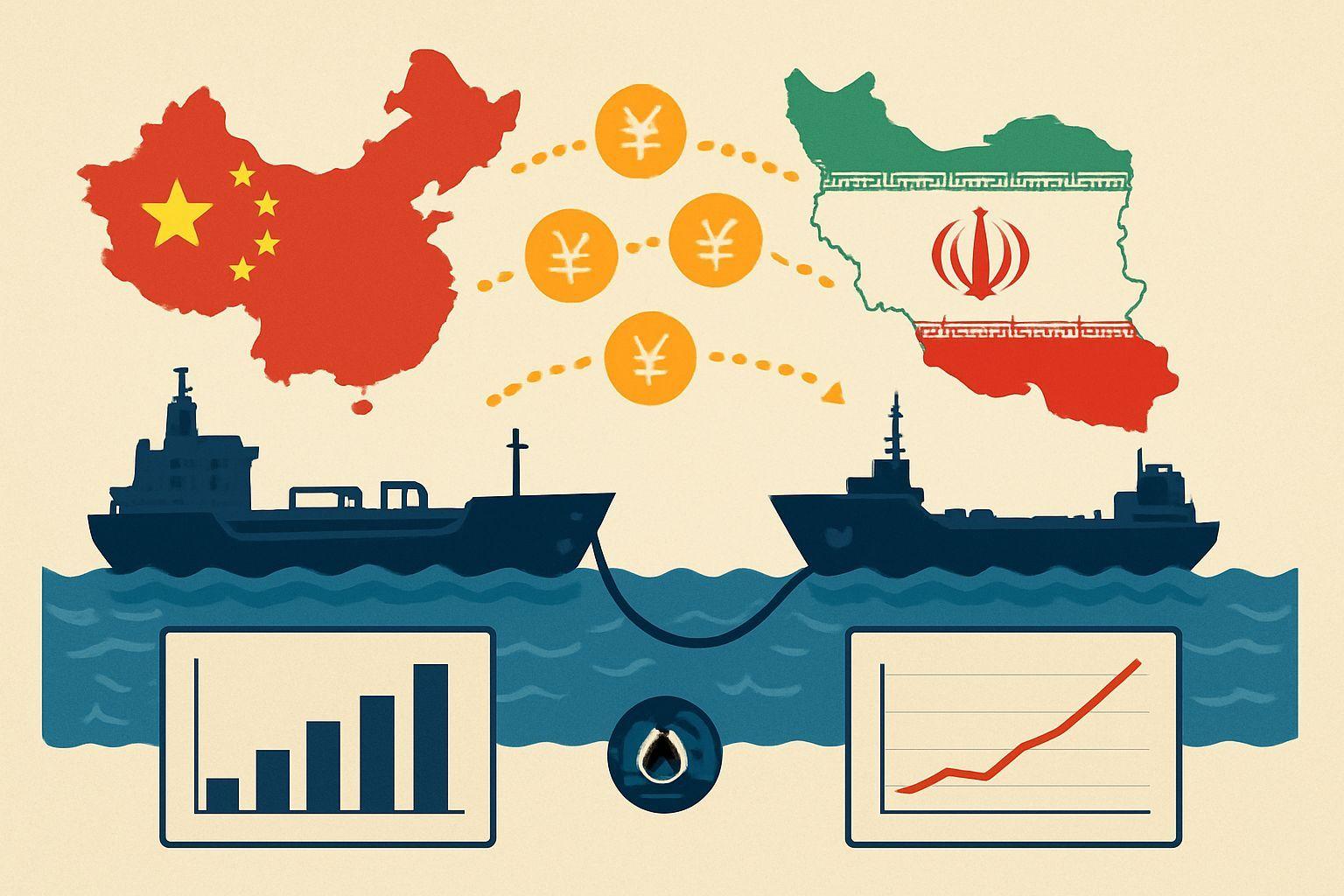 💰 중국의 숨은 손: 이란 경제 버티게 하는 붉은 형님