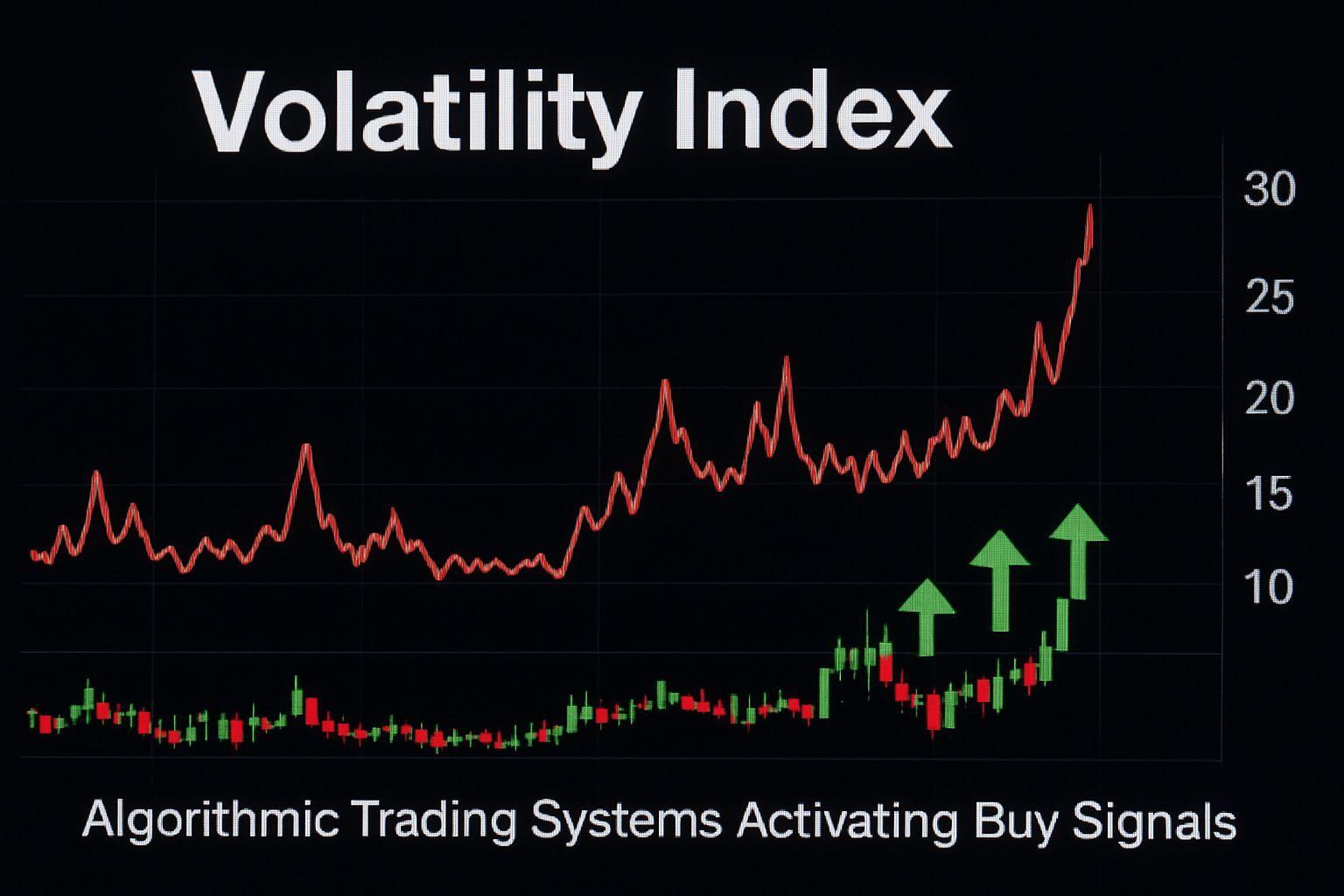 📈 변동성 감소와 알고리즘 자금의 자동 복귀