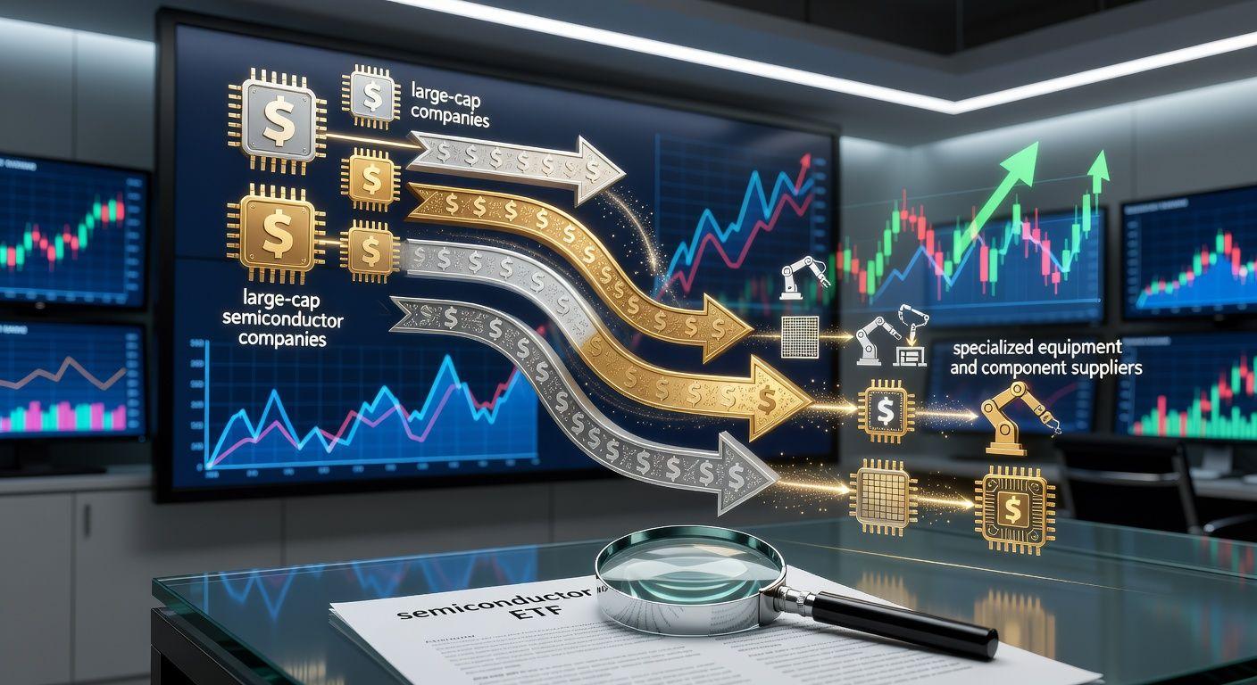 💡 반도체 ETF, 대형주를 넘어 장비 기업으로 돈의 흐름이 바뀐다!
