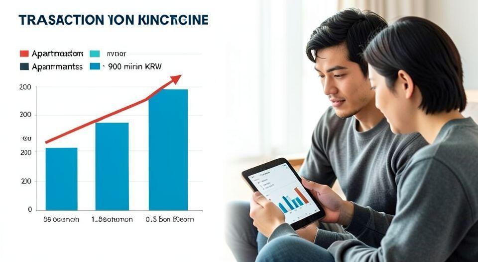 💰 6억~9억 이하 아파트 거래 비중 증가와 청년층 매수세
