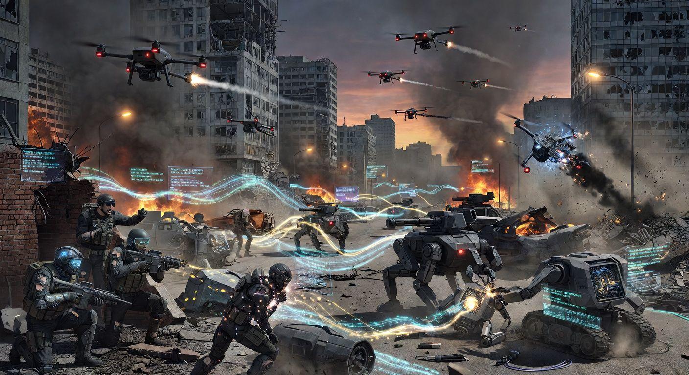 📈 지상전 발발 시: HBM 반도체와 로봇의 부상