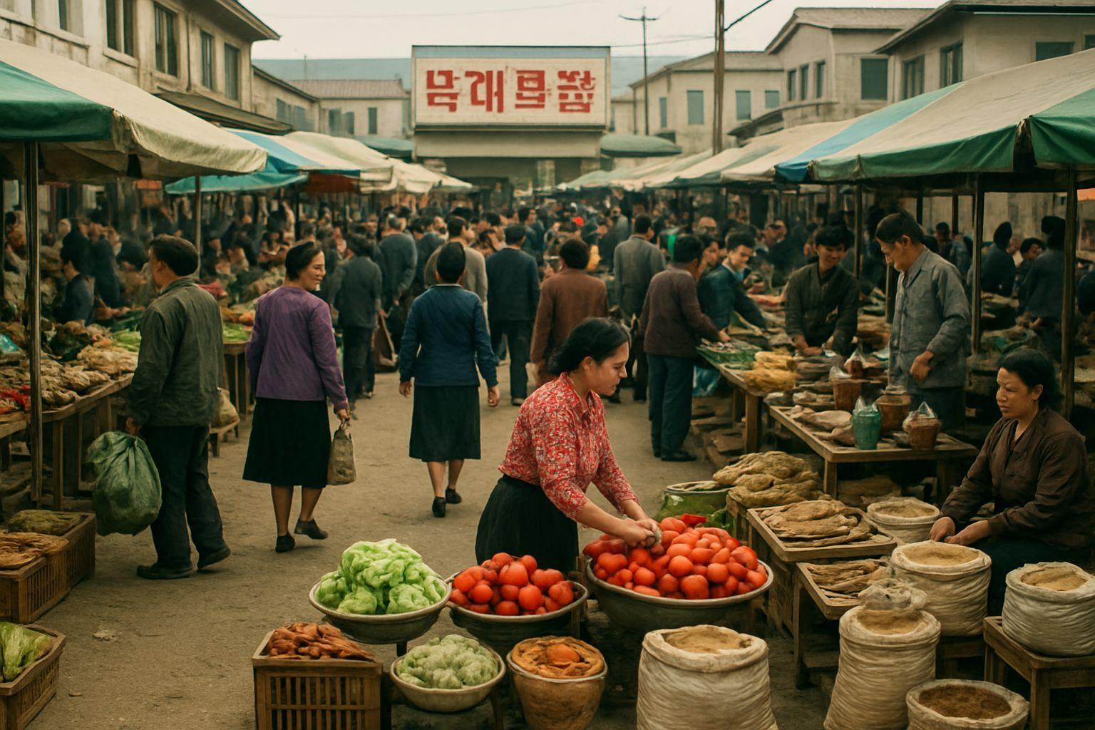 ✅ 북한 장마당, 생존을 넘어 체제의 기둥으로