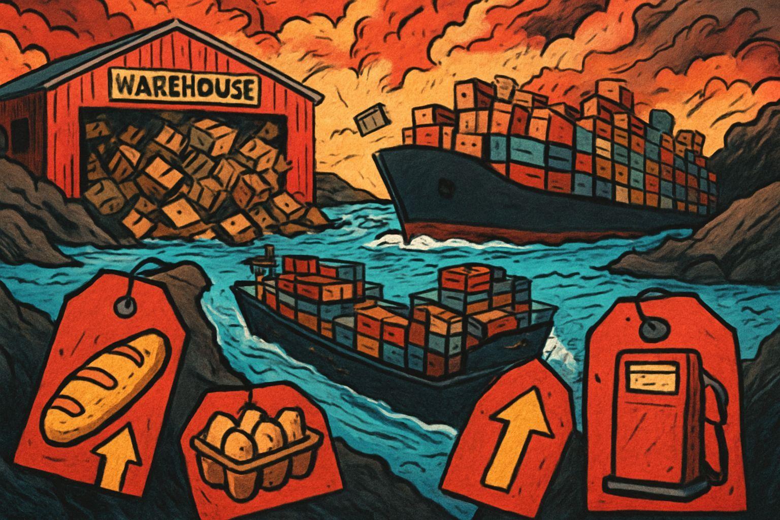 ⚙️ 글로벌 공급망 훼손과 높아지는 물가 압력