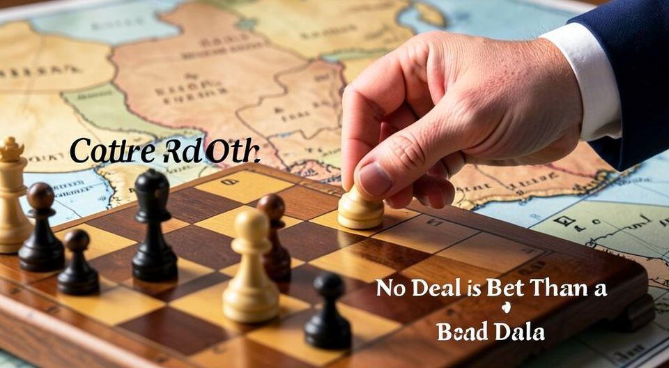 💡 '나쁜 딜'보다 '노딜'이 낫다? 트럼프의 계산법