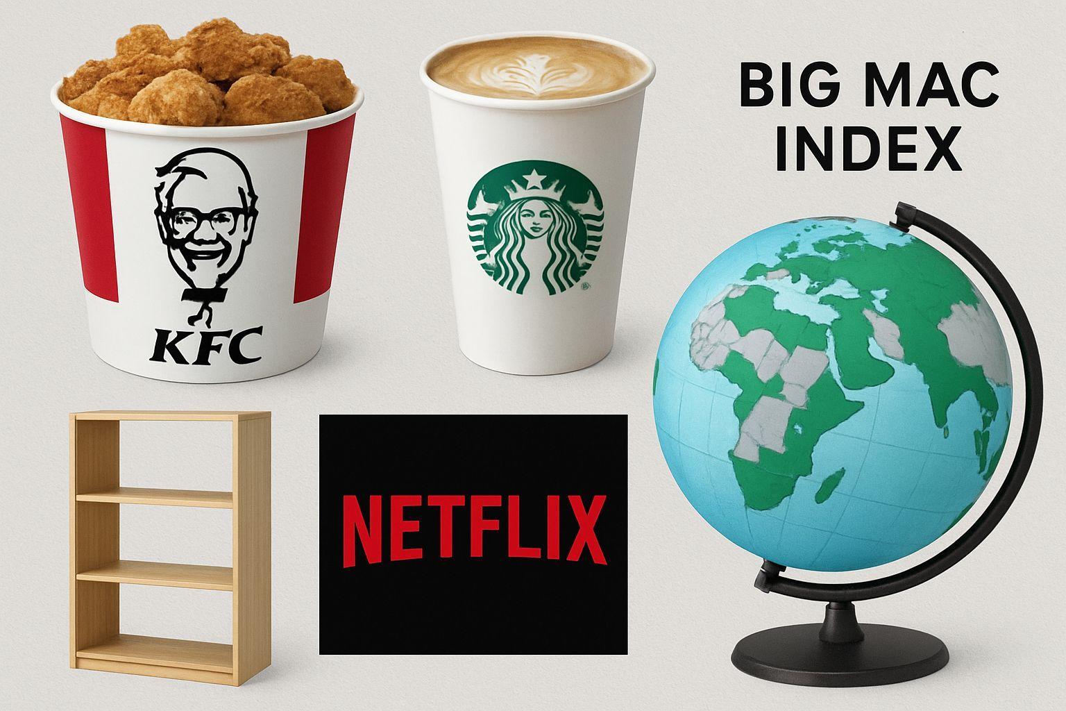 ⚙️ 빅맥 지수의 대체품과 한계, KFC 지수에서 넷플릭스 지수까지