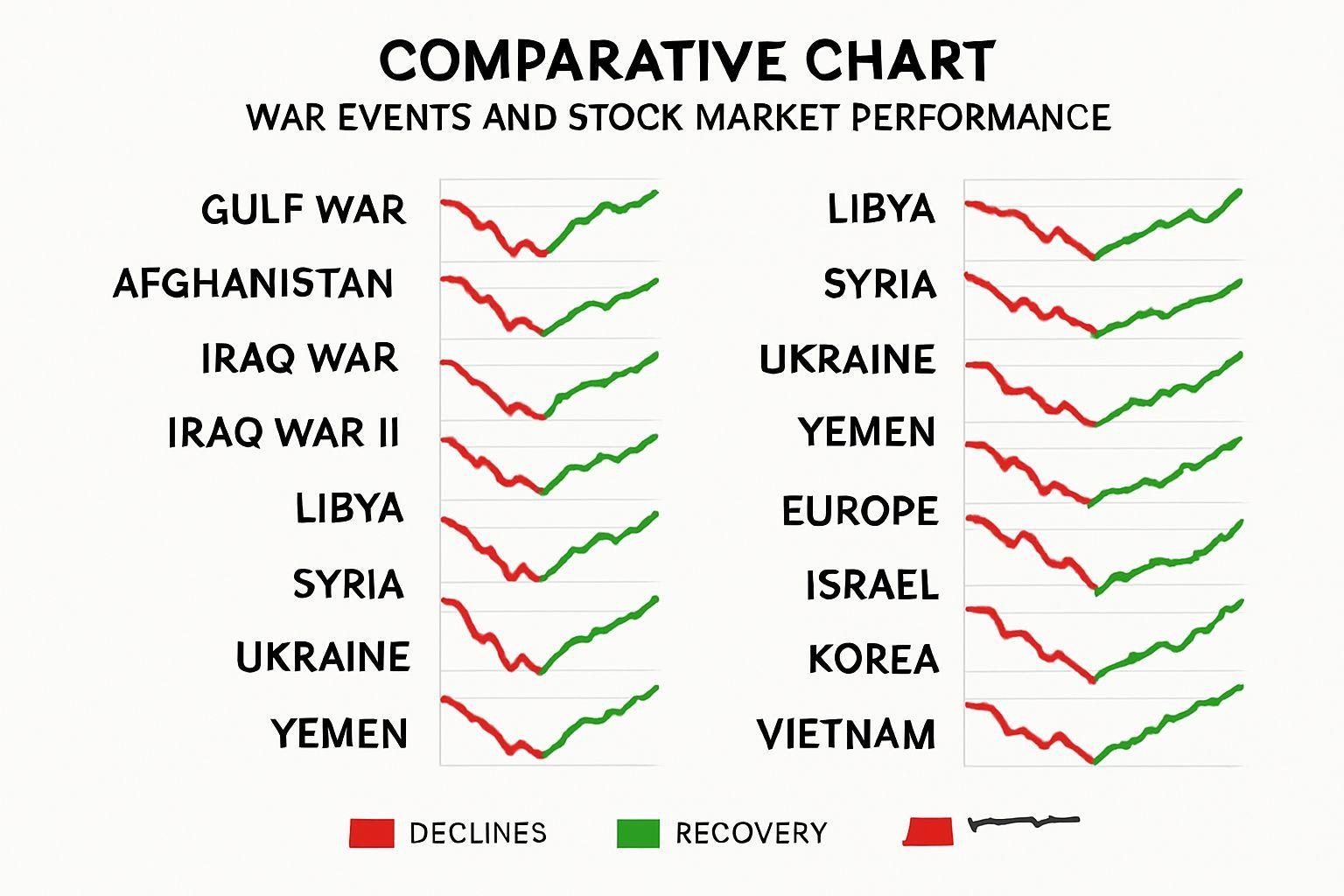 📈 43년간 12차례 전쟁, 예외는 단 두 번뿐
