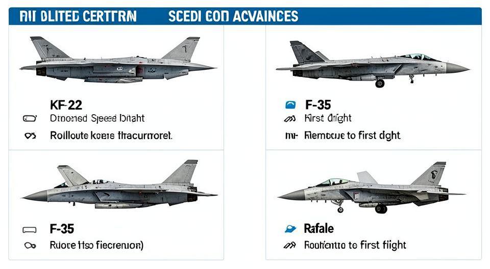📊 KF-21 보라매, 초고속 첫 비행 기록! (비교 분석)