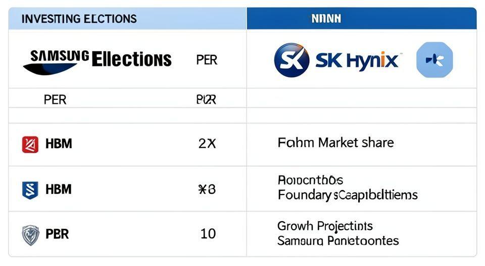💰 삼성전자 vs SK하이닉스, 투자 매력 비교 분석