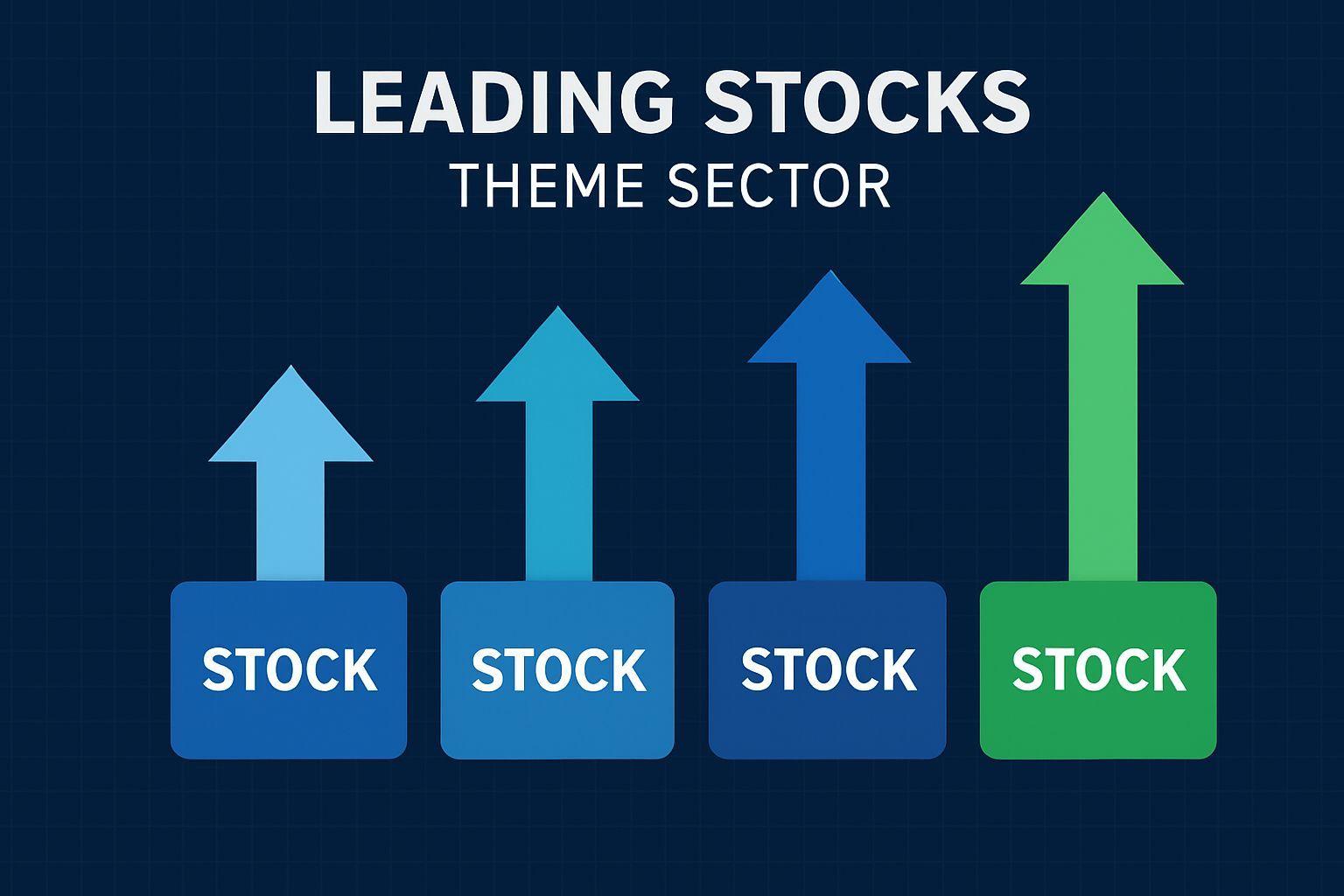 🔍 테마 내 대장주 식별 방법