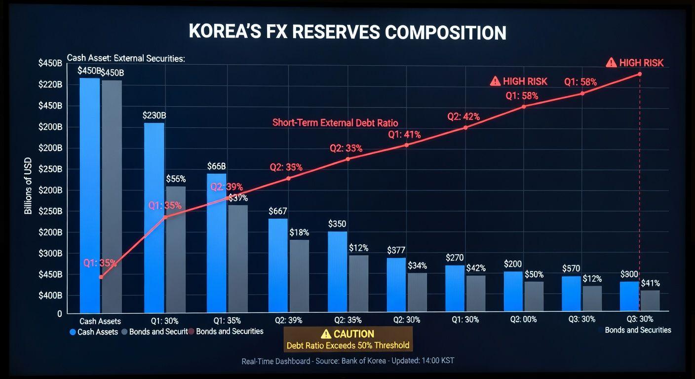 💰 외환보유액의 숨겨진 현실과 위험 신호