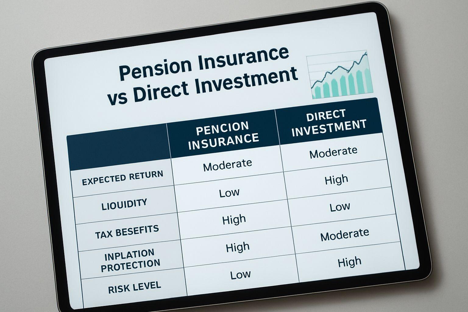 📊 연금 보험 vs 직접 투자 수익률 비교 분석