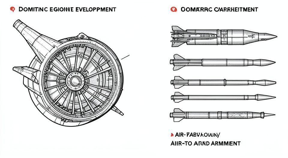 📌 국산 엔진 개발과 무장 국산화: KF-21의 마지막 퍼즐