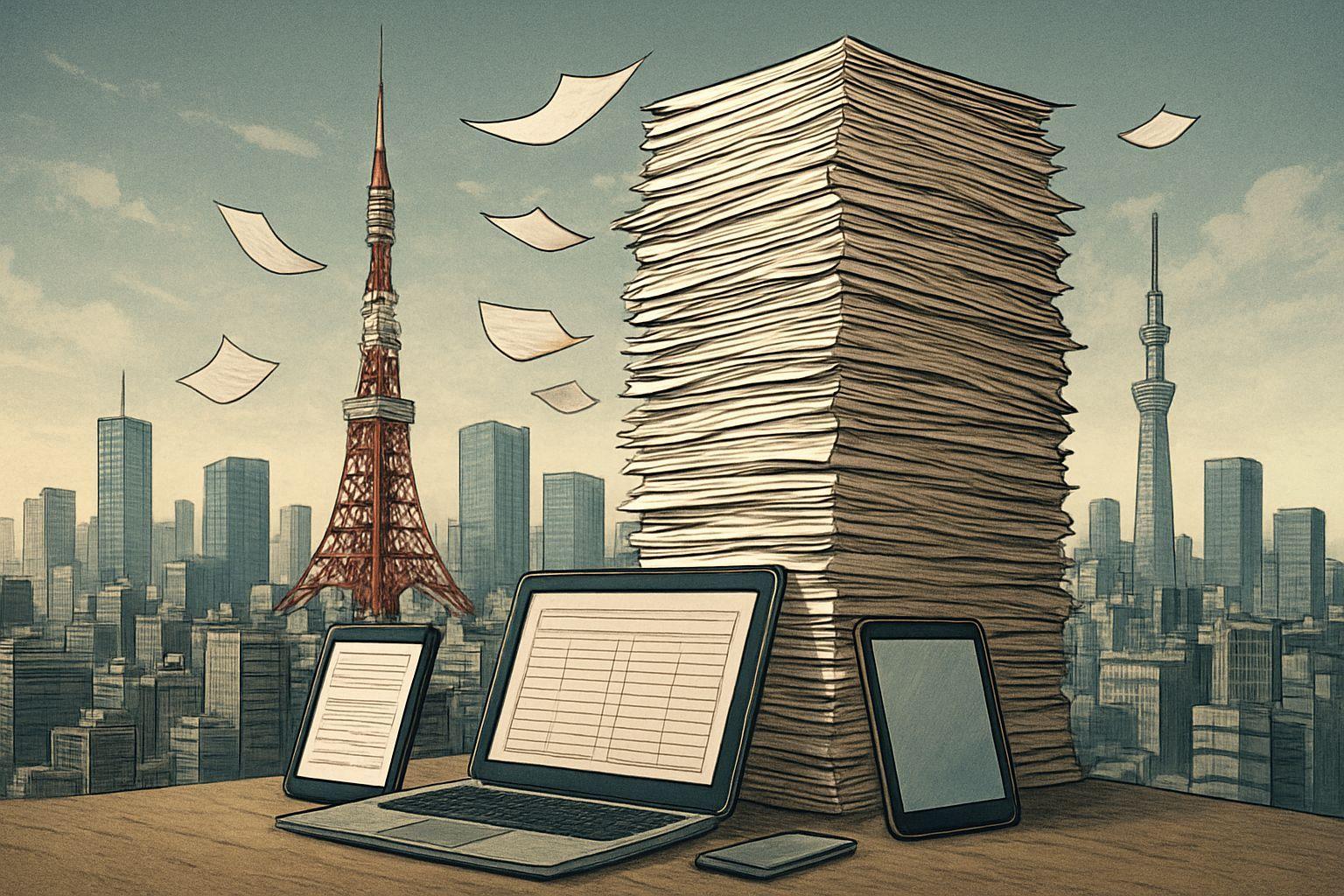 📈 일본 경제의 디지털화 실패가 초래한 잃어버린 30년