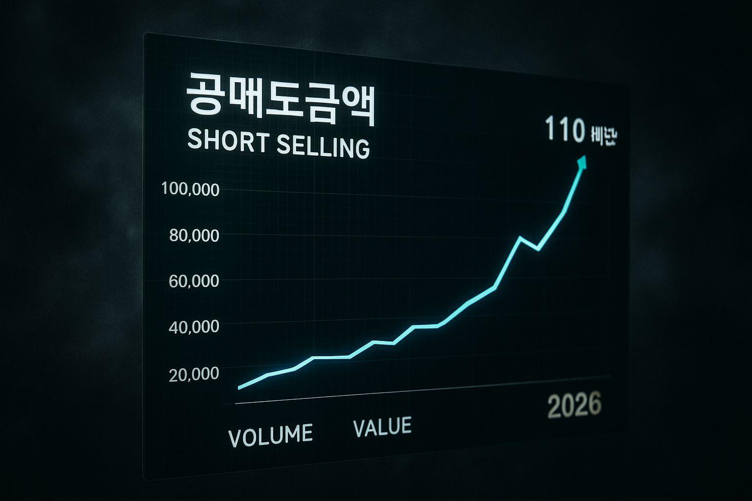 💡 2026년 공매도, 시장 불안의 그림자 📊