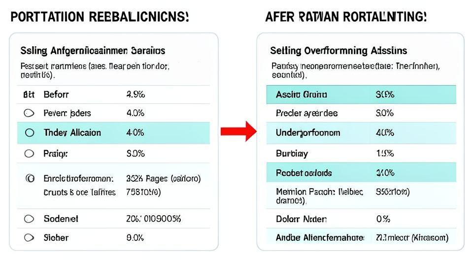🔍 자산 배분의 성공 비결: 정기적 리밸런싱