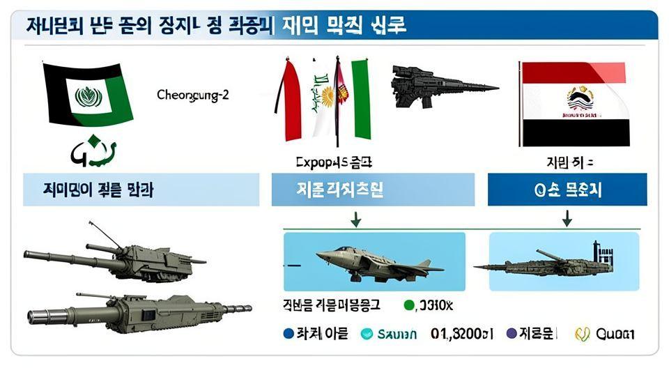 💰 한국 방산 수출, 중동 시장을 집중하다