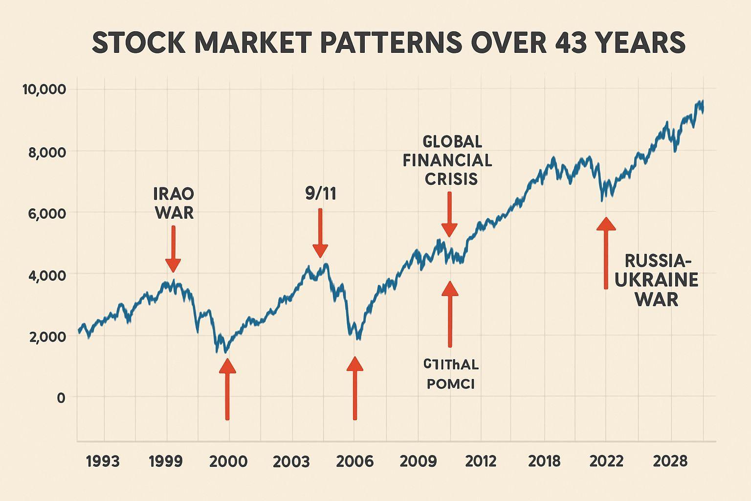 ✅ 전쟁 시장 패턴, 43년 데이터가 말해주는 놀라운 사실